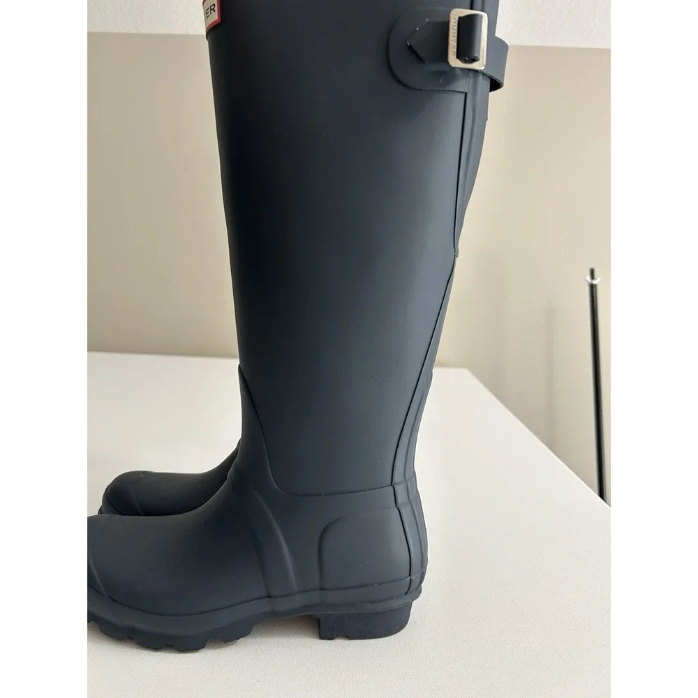 ASO Bella‎ Swan Hunter Original Tall Waterproof Rain Boots Size 6
